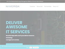 Tablet Screenshot of naverisk.com